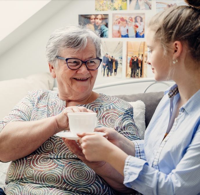 Visite de convivialité à domicile